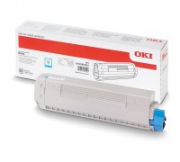 Картридж Oki MC 853 / Oki MC 873 голубой оригинальный