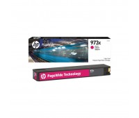 Картридж пурпурный HP 973X / F6T82AE повышенной емкости для HP PageWide 452dw Pro / 477dw Pro оригинальный